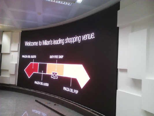 P5 Indoor Front Service Led Display Fixed Installation High Refresh Rate And Gray Scale