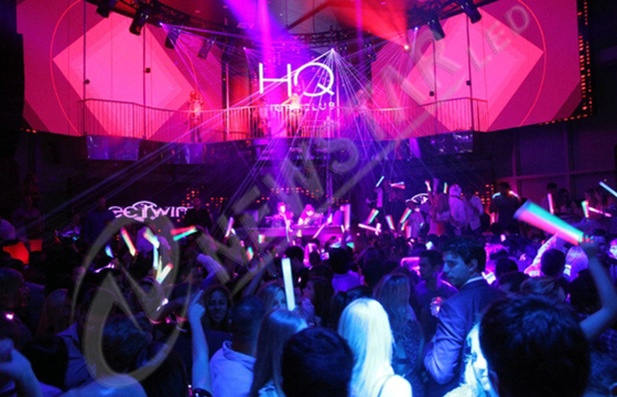 High Brightness P15 Full Color HD Flexible Led Curtain Display For Stage Show