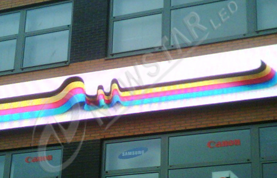 P8 SMD3535 Outdoor Advertising LED Display , Front Maintenance