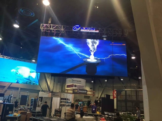 P3.91 Fantasy Rental Led Screen SMD2020 Light Weight And Easy Installation