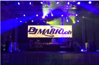 1R1G1B Slim P6 Indoor Full Color LED Display Stage Rental use , ​Quick assemble