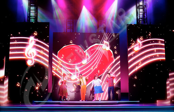 Lightweight Indoor Front Service Led Display 3.91mm 500x500mm