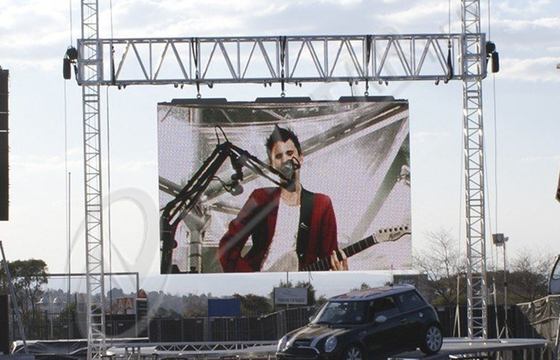 Slim Designed P3.91 Outdoor Rental LED Display / Led Advertising Displays