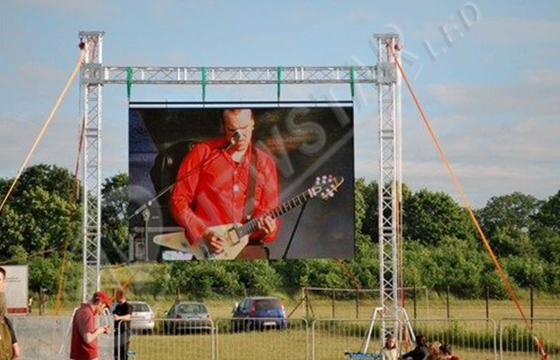 Slim Designed P3.91 Outdoor Rental LED Display / Led Advertising Displays