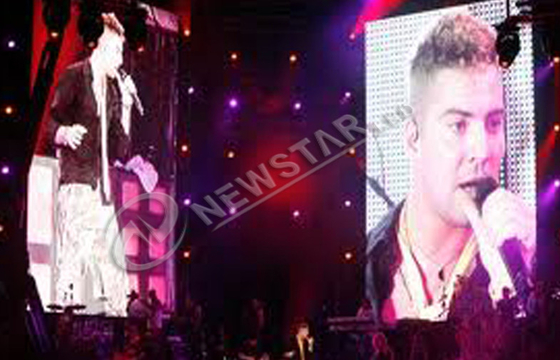Indoor Full Color Curtain LED Display for Stage