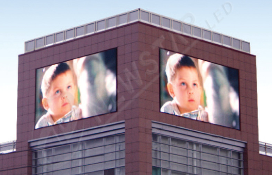 P8 SMD3535 Outdoor Advertising LED Display , Front Maintenance
