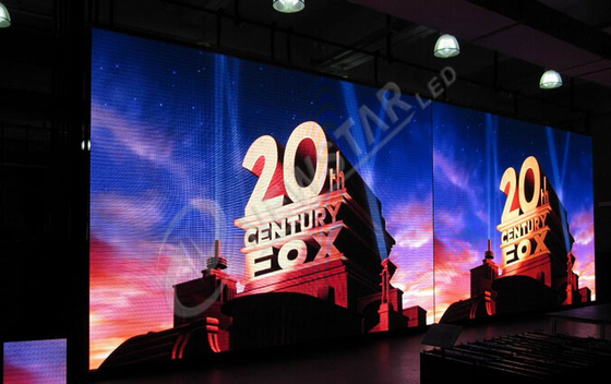 Full Color Indoor P7.81 Transparent LED Screen , Curtain LED Display for Stage