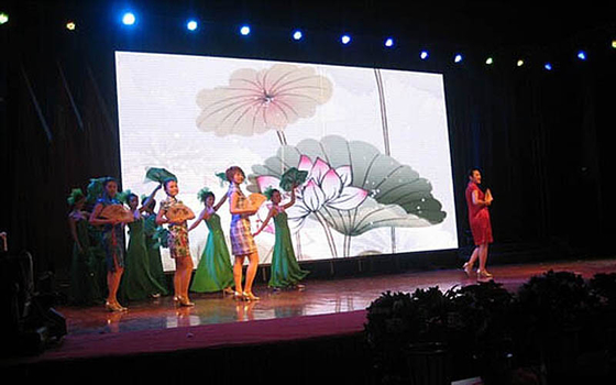 Full Color Stage Led Display , High Resolution P4.8 Led Sign Display