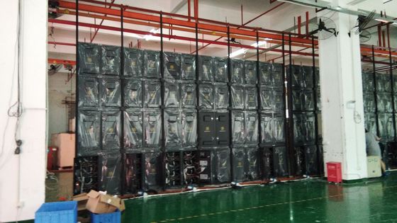 5.95mm vorderer Service-geführtes Werbeschild-Aluminium kundengebundenes Kabinett im Freien