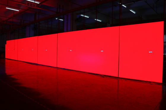 Super dünnes P3 576 x 576mm Innen-LED Videowand, SMD2020 geführte Anzeige 1R1G1B